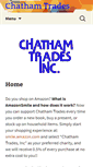 Mobile Screenshot of chathamtrades.org